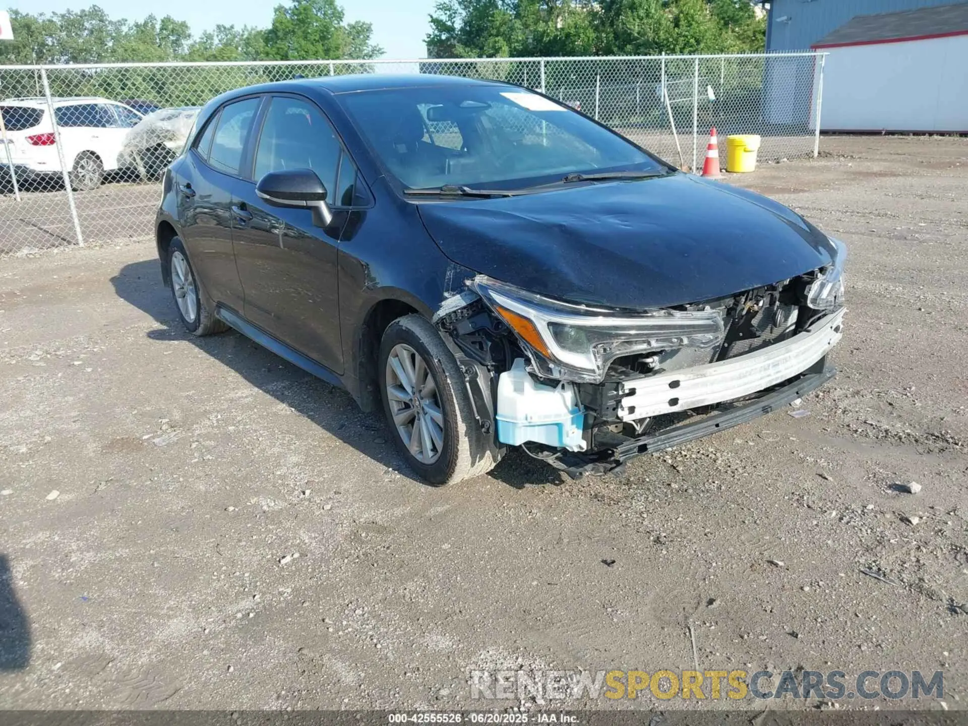 1 Photograph of a damaged car JTND4MBE1P3193074 TOYOTA COROLLA 2023