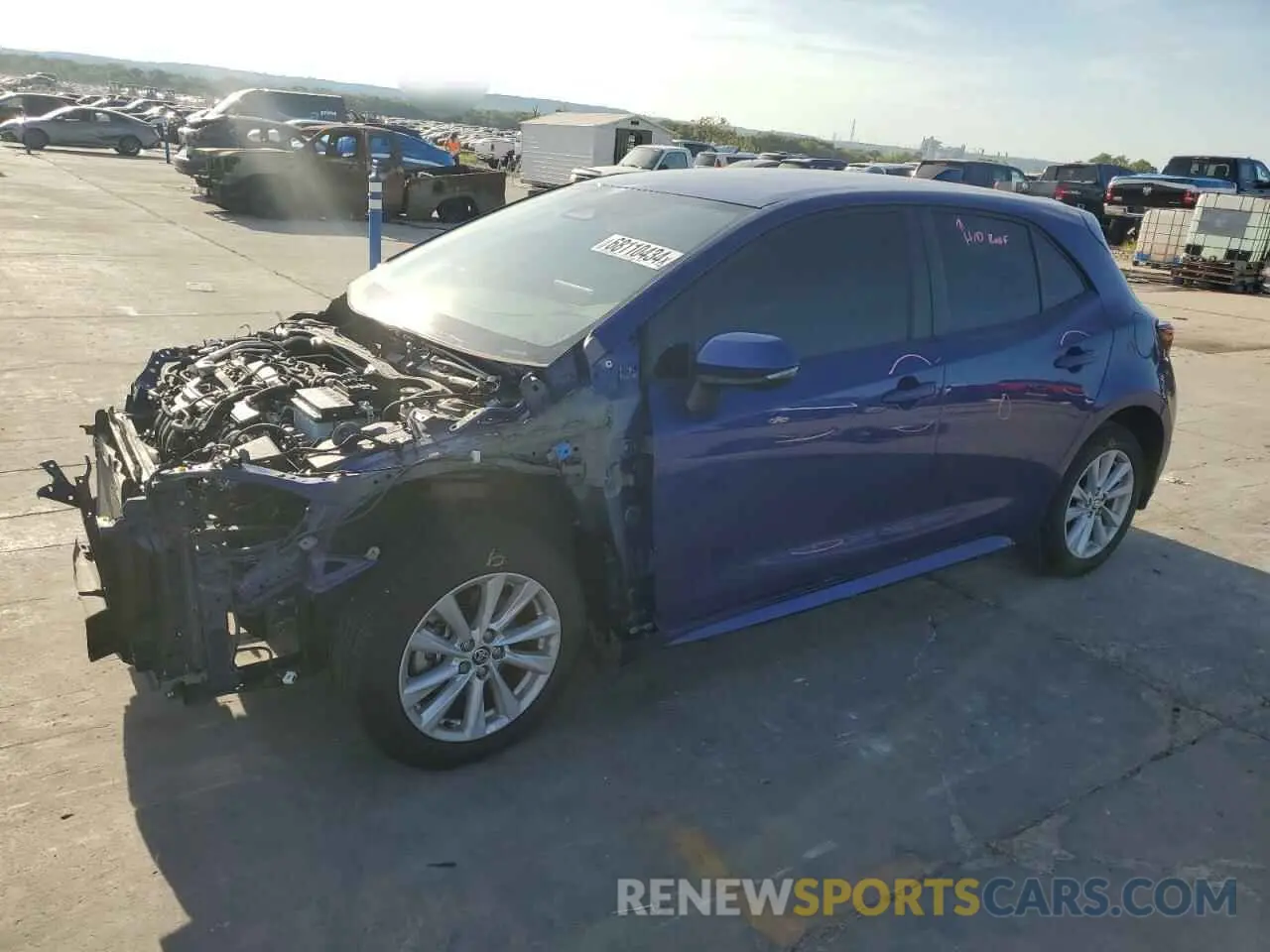 1 Photograph of a damaged car JTND4MBE2P3195559 TOYOTA COROLLA 2023