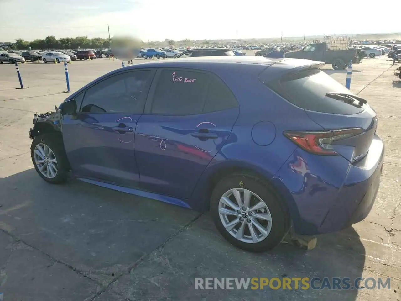 2 Photograph of a damaged car JTND4MBE2P3195559 TOYOTA COROLLA 2023