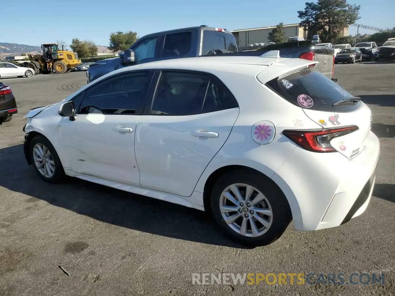 2 Photograph of a damaged car JTND4MBE2P3196940 TOYOTA COROLLA 2023