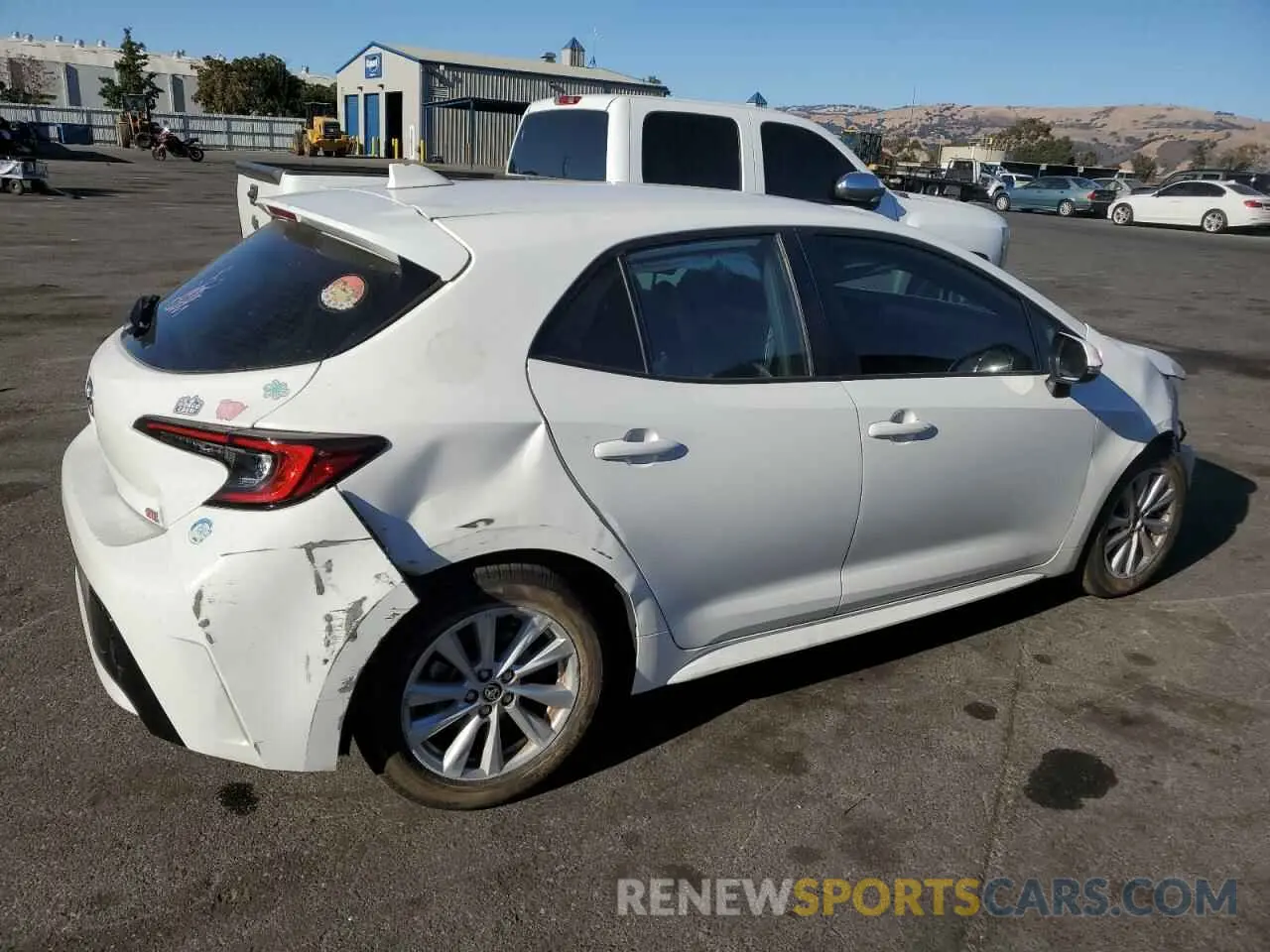 3 Photograph of a damaged car JTND4MBE2P3196940 TOYOTA COROLLA 2023