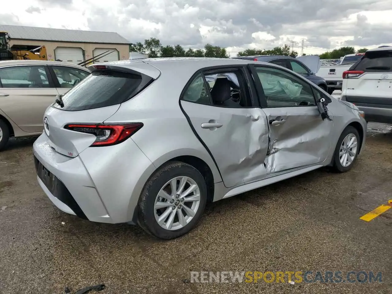 3 Photograph of a damaged car JTND4MBE2P3203496 TOYOTA COROLLA 2023