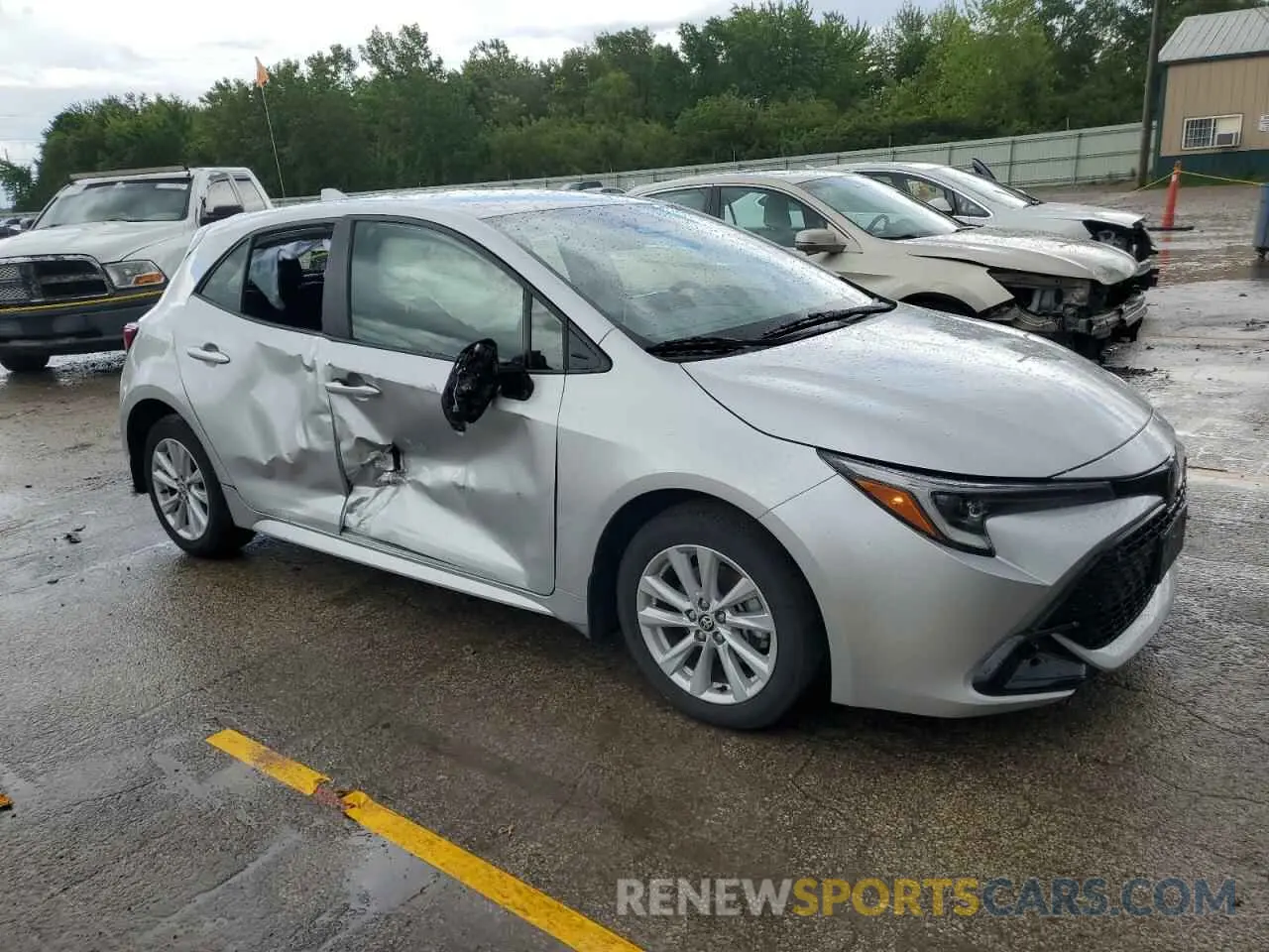 4 Photograph of a damaged car JTND4MBE2P3203496 TOYOTA COROLLA 2023