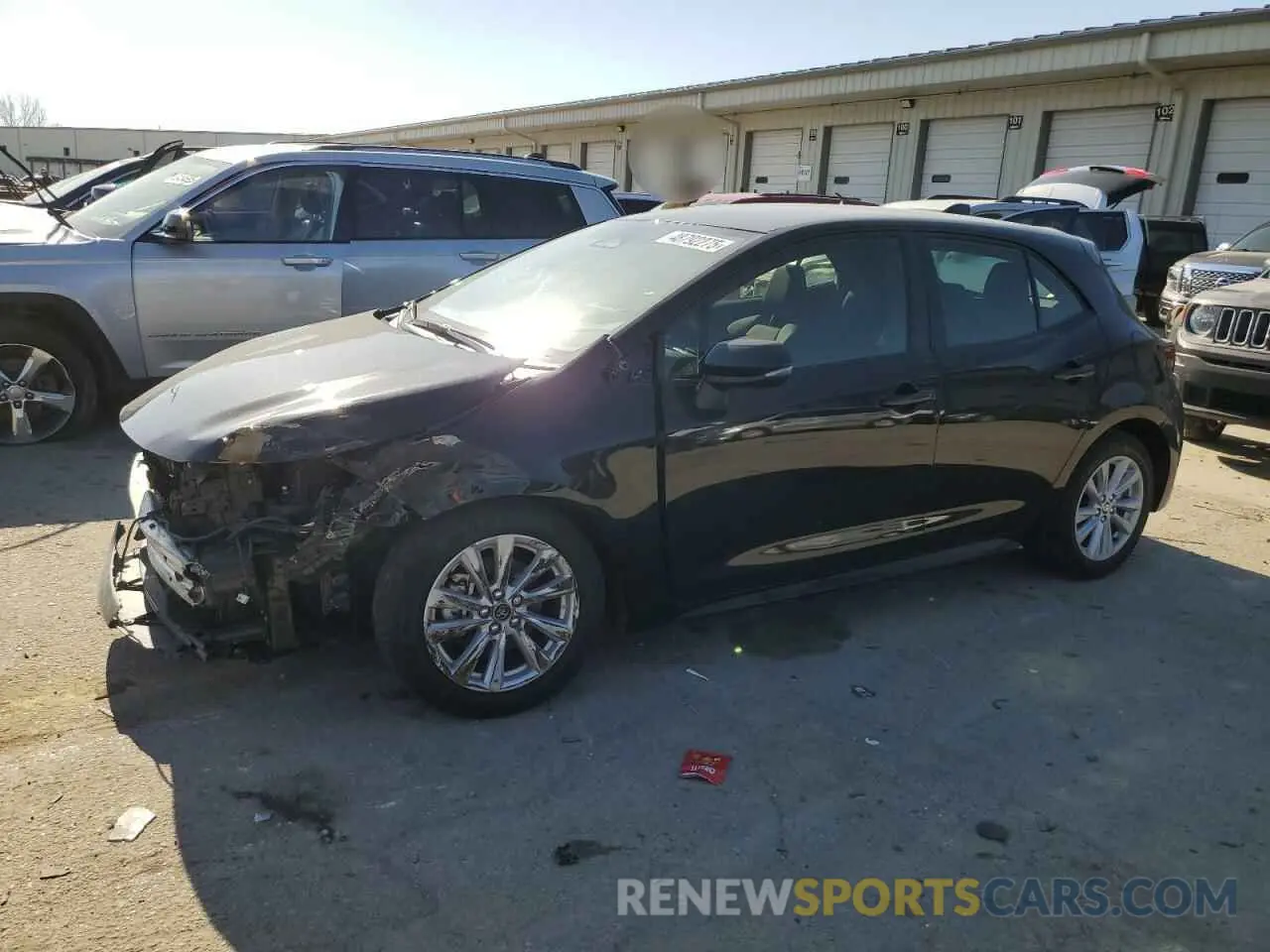 1 Photograph of a damaged car JTND4MBE2P3211601 TOYOTA COROLLA 2023