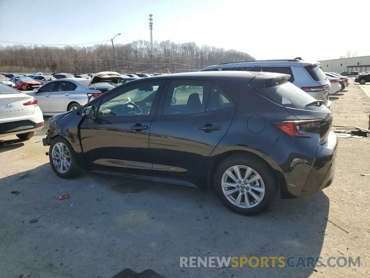 2 Photograph of a damaged car JTND4MBE2P3211601 TOYOTA COROLLA 2023