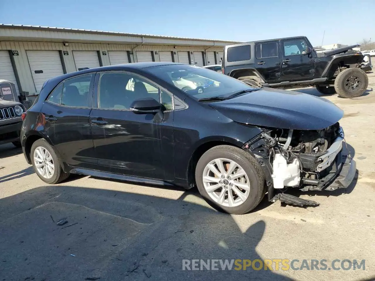 4 Photograph of a damaged car JTND4MBE2P3211601 TOYOTA COROLLA 2023