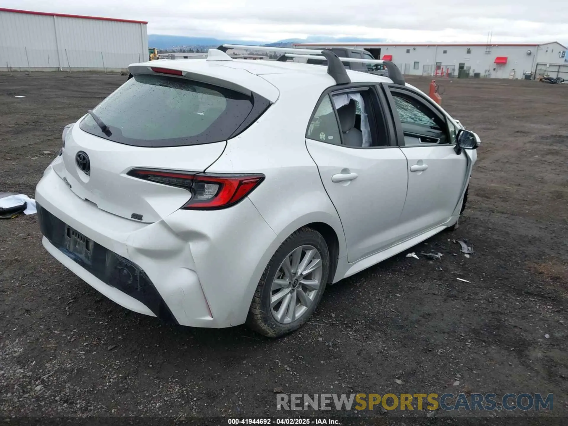 4 Photograph of a damaged car JTND4MBE3P3201031 TOYOTA COROLLA 2023