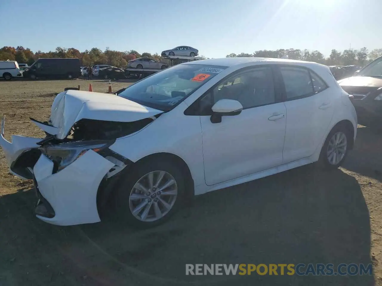 1 Photograph of a damaged car JTND4MBE3P3210683 TOYOTA COROLLA 2023