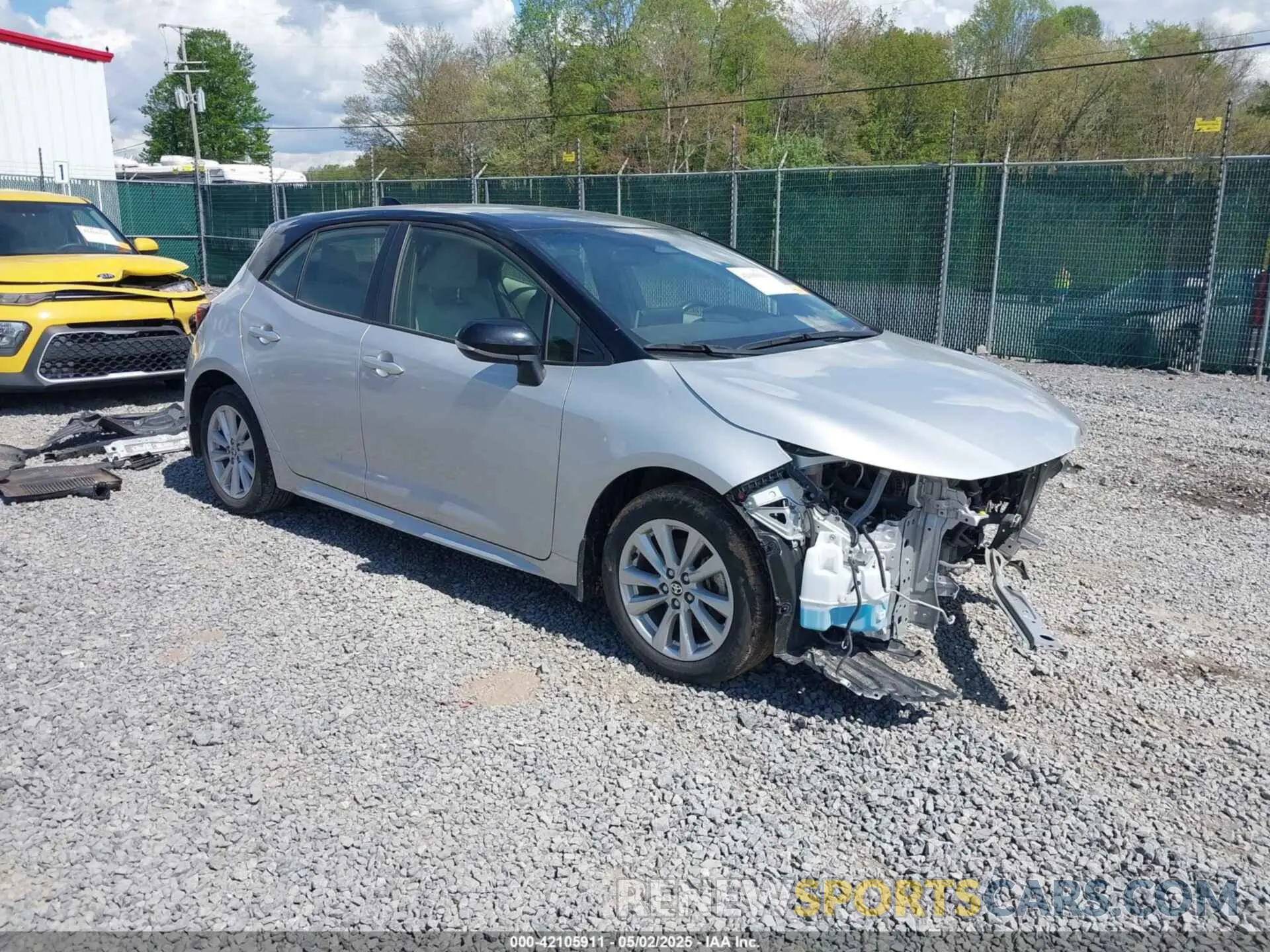 1 Photograph of a damaged car JTND4MBE4P3199497 TOYOTA COROLLA 2023