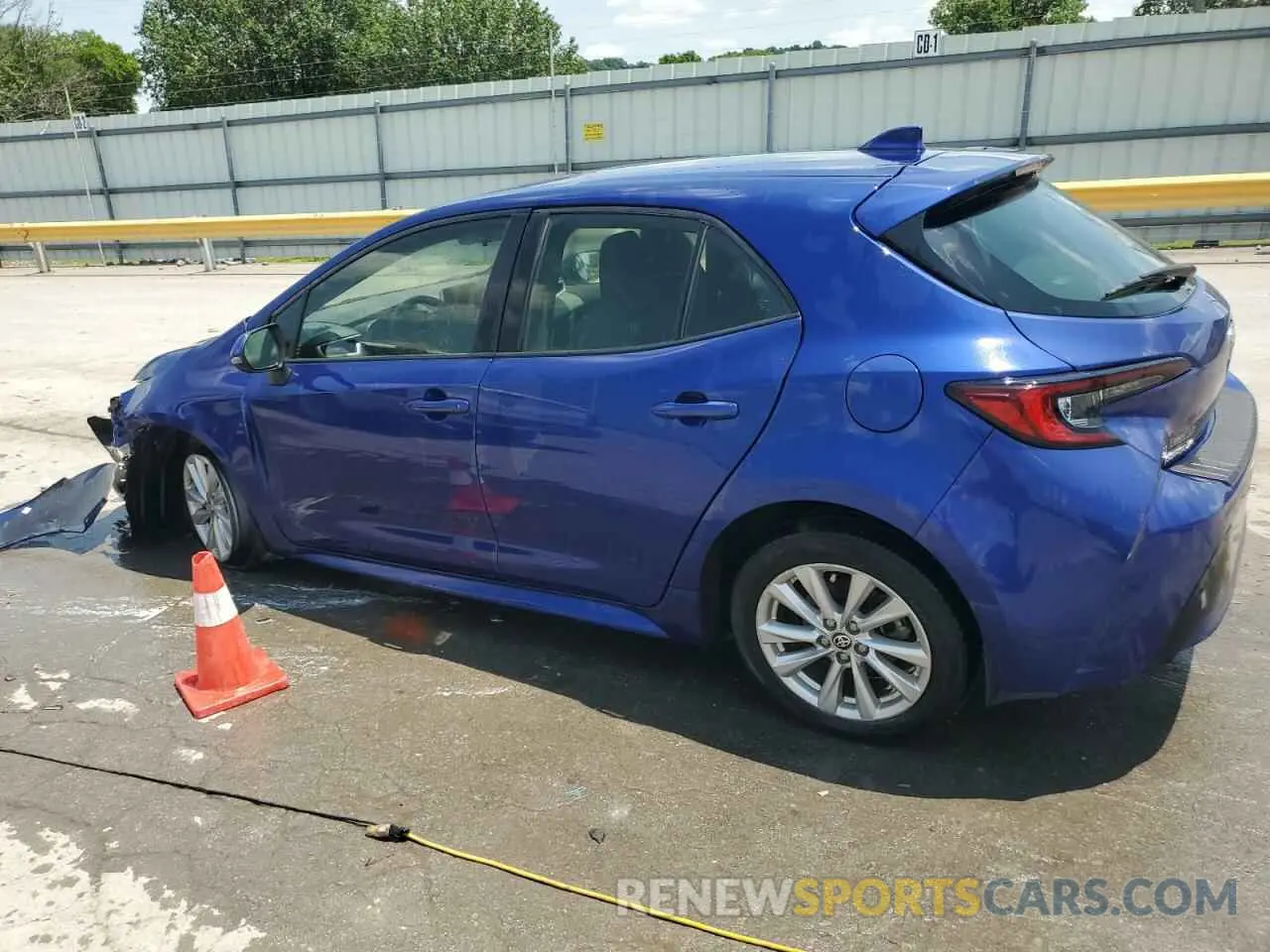 2 Photograph of a damaged car JTND4MBE4P3206769 TOYOTA COROLLA 2023