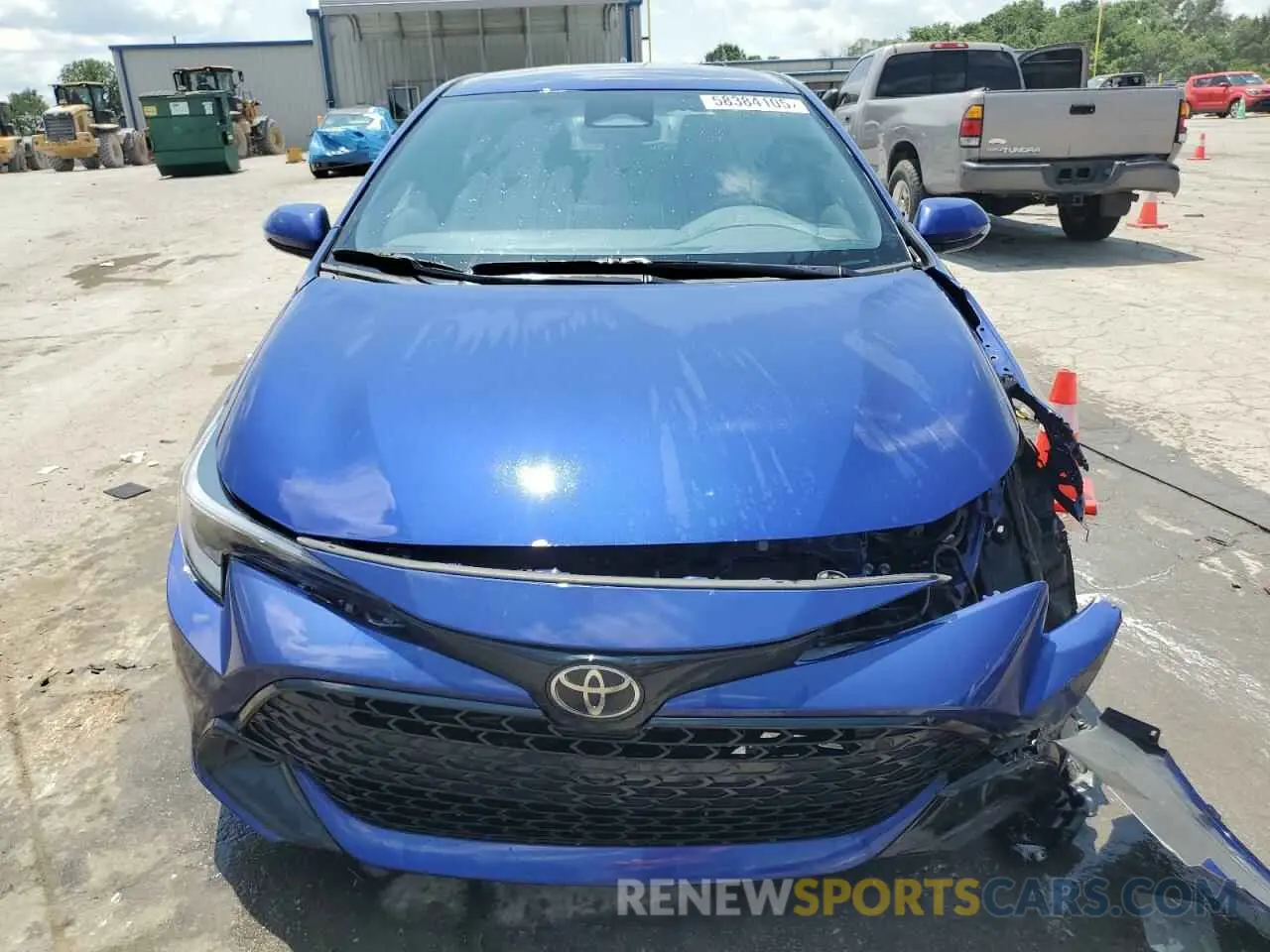 5 Photograph of a damaged car JTND4MBE4P3206769 TOYOTA COROLLA 2023