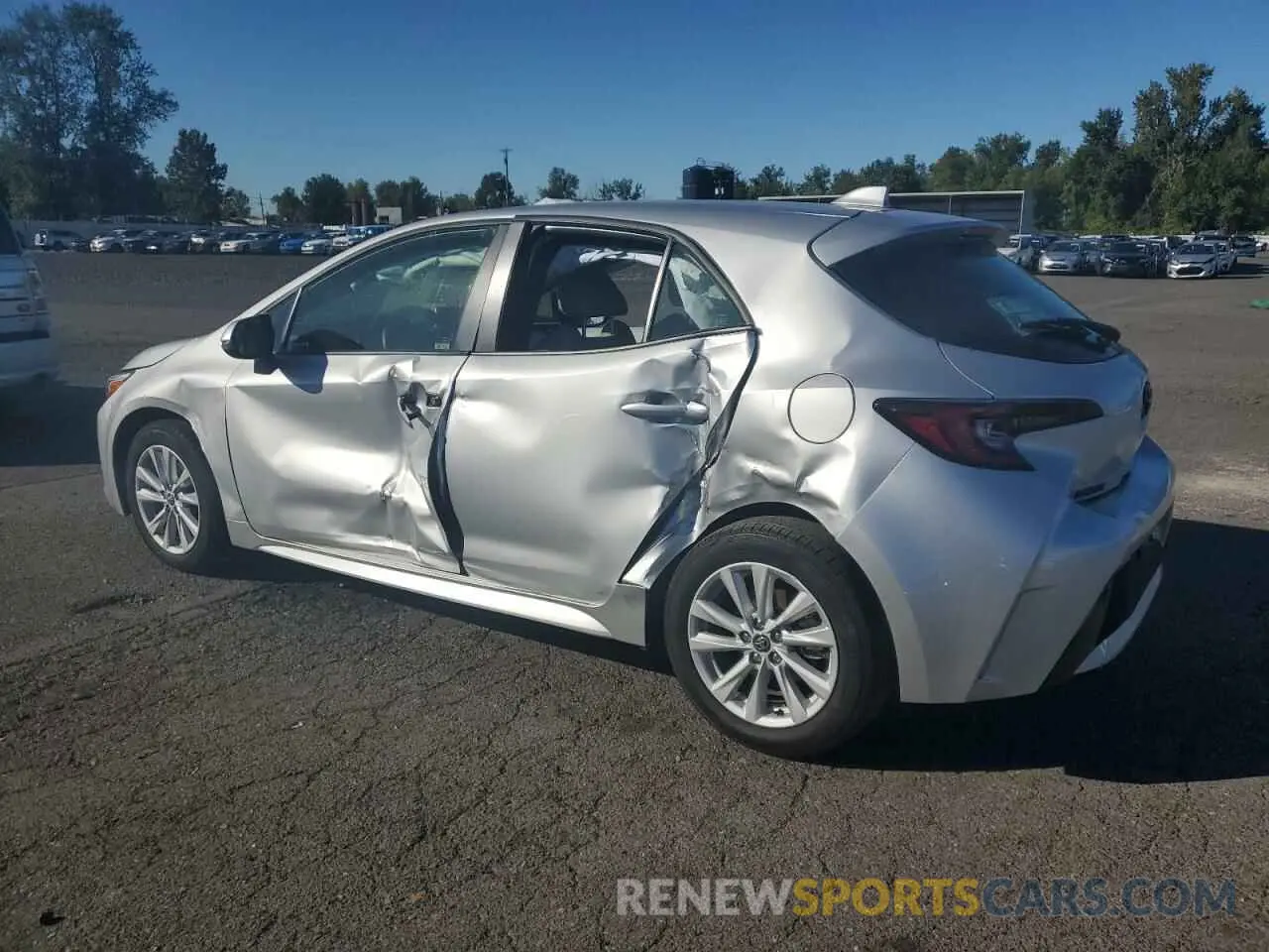 2 Photograph of a damaged car JTND4MBE4P3209722 TOYOTA COROLLA 2023