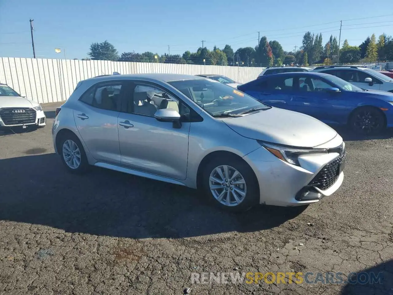 4 Photograph of a damaged car JTND4MBE4P3209722 TOYOTA COROLLA 2023