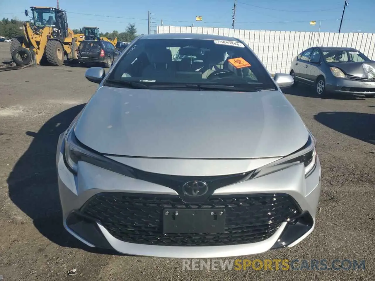 5 Photograph of a damaged car JTND4MBE4P3209722 TOYOTA COROLLA 2023