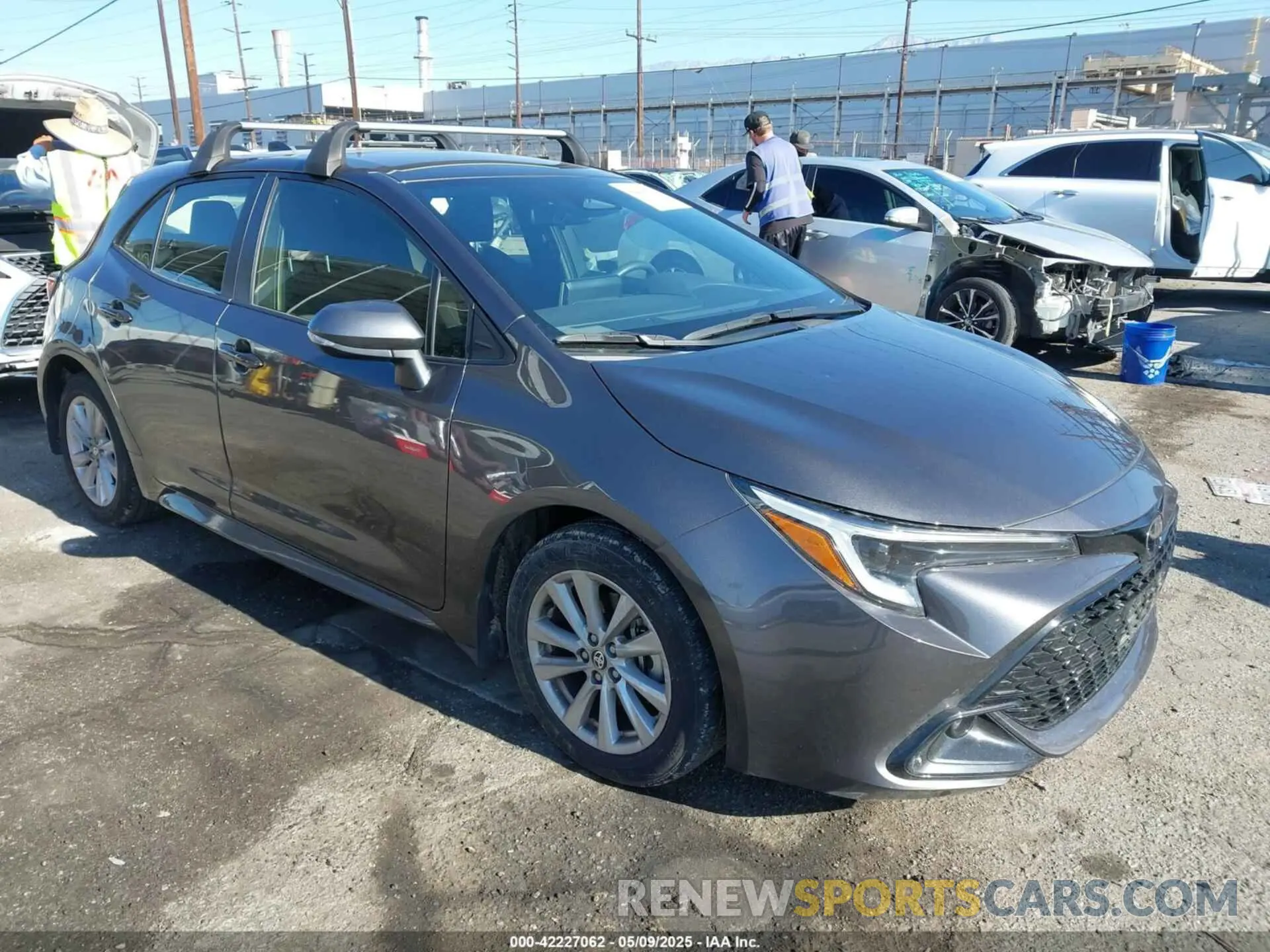 1 Photograph of a damaged car JTND4MBE5P3199346 TOYOTA COROLLA 2023