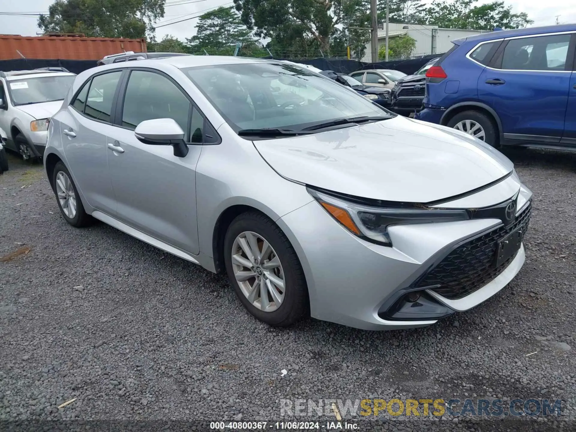 1 Photograph of a damaged car JTND4MBE5P3204075 TOYOTA COROLLA 2023