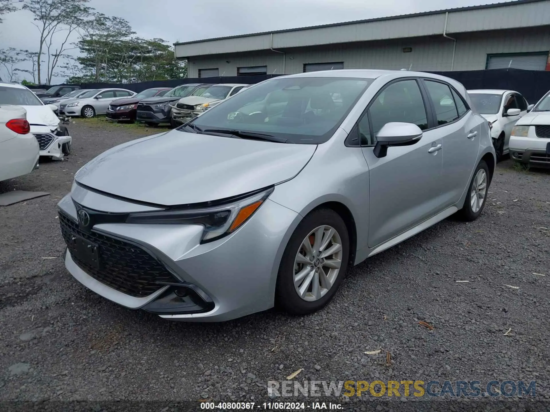 2 Photograph of a damaged car JTND4MBE5P3204075 TOYOTA COROLLA 2023