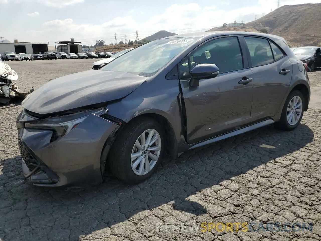 1 Photograph of a damaged car JTND4MBE5P3207767 TOYOTA COROLLA 2023