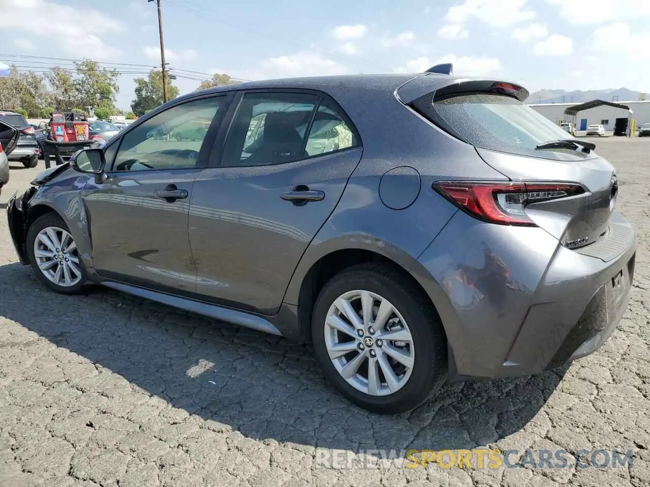 2 Photograph of a damaged car JTND4MBE5P3207767 TOYOTA COROLLA 2023