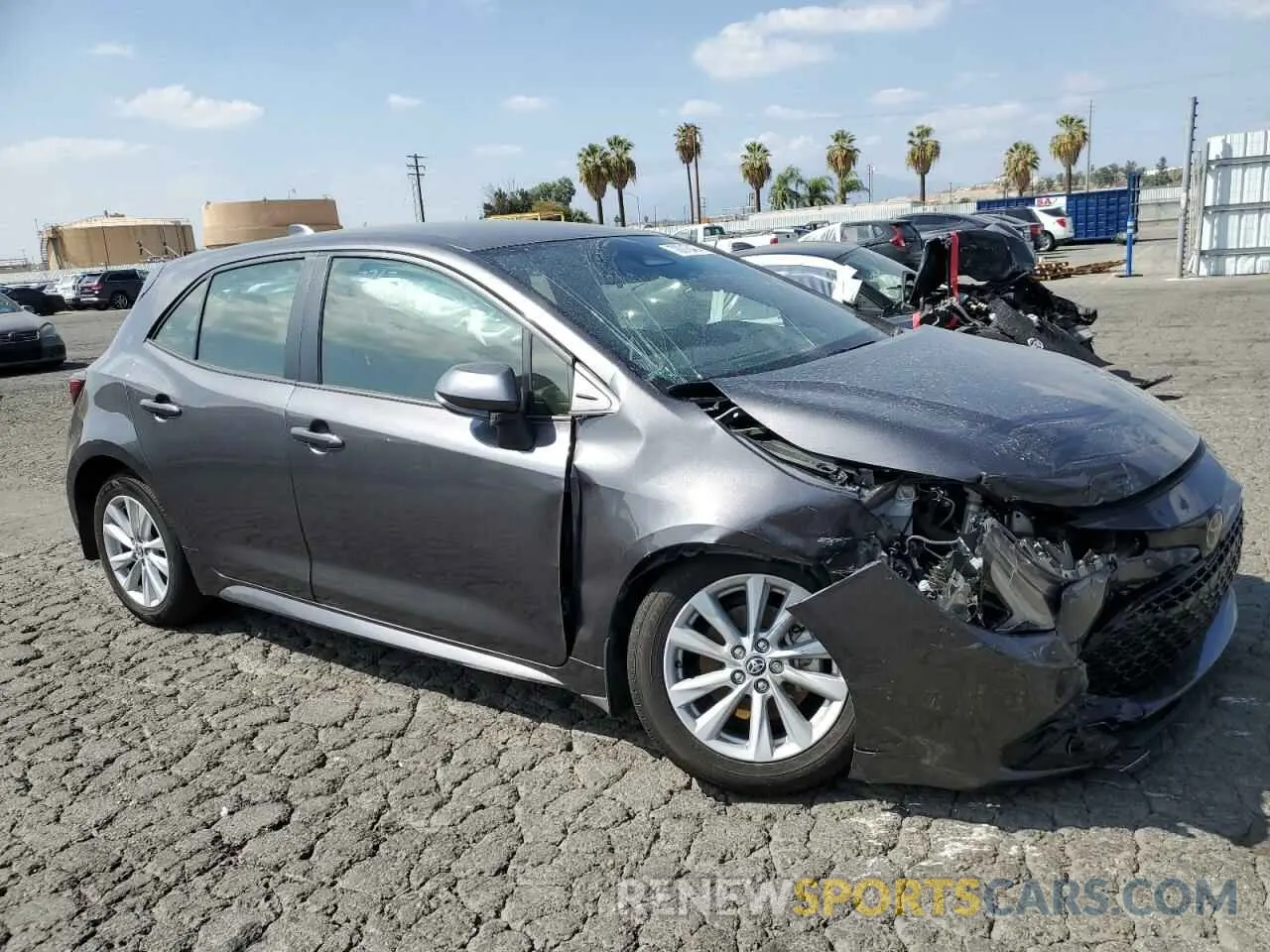 4 Photograph of a damaged car JTND4MBE5P3207767 TOYOTA COROLLA 2023