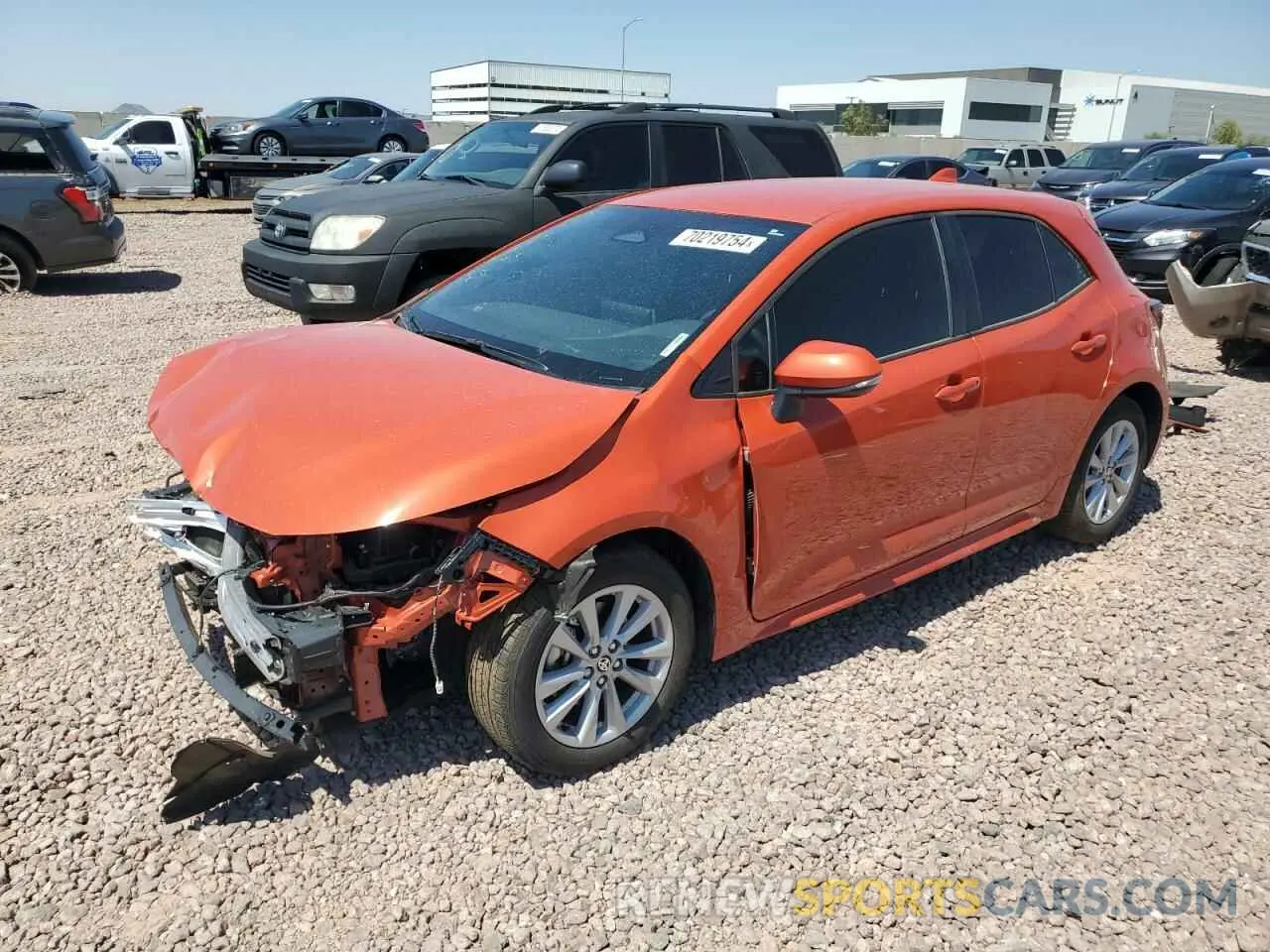 1 Photograph of a damaged car JTND4MBE5P3214007 TOYOTA COROLLA 2023