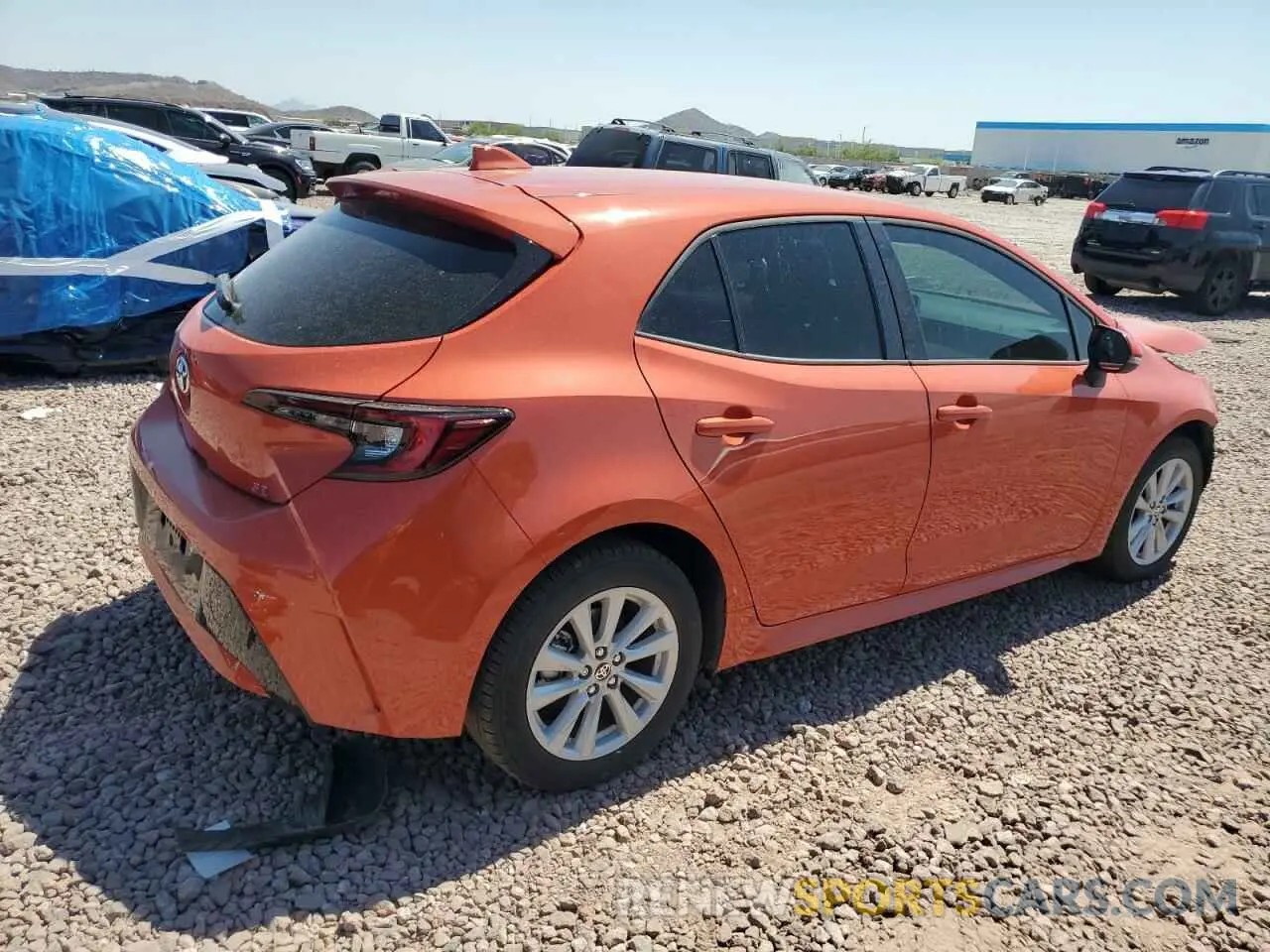 3 Photograph of a damaged car JTND4MBE5P3214007 TOYOTA COROLLA 2023