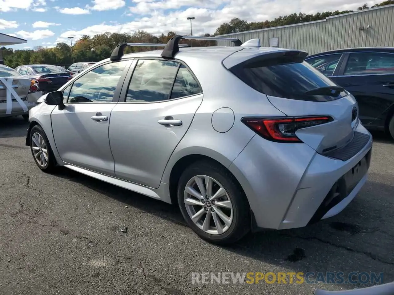 2 Photograph of a damaged car JTND4MBE6P3194334 TOYOTA COROLLA 2023