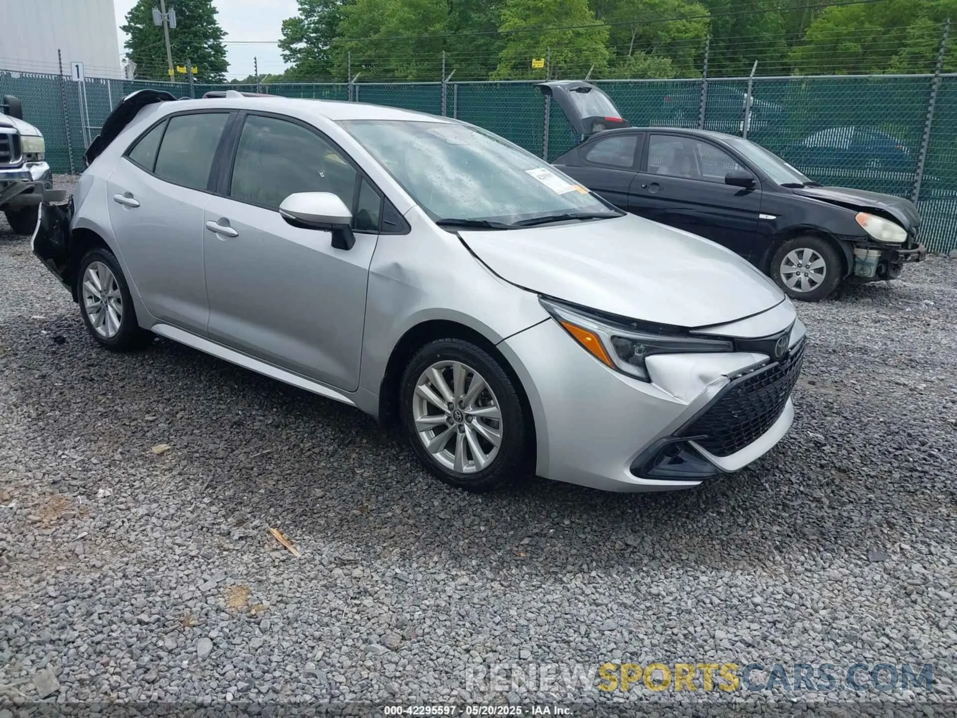 1 Photograph of a damaged car JTND4MBE6P3201993 TOYOTA COROLLA 2023