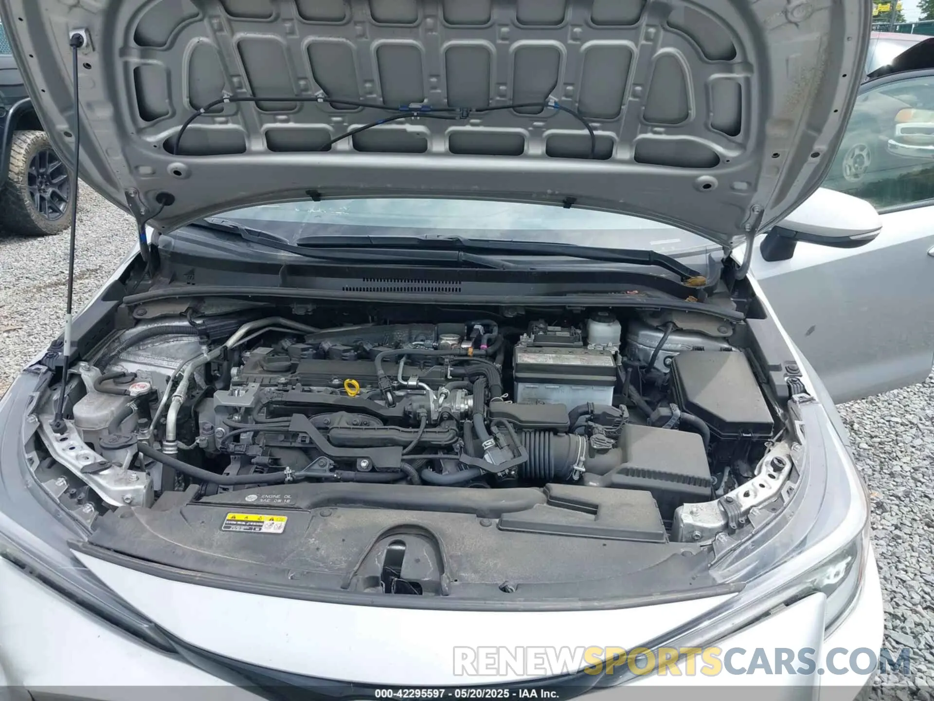 10 Photograph of a damaged car JTND4MBE6P3201993 TOYOTA COROLLA 2023