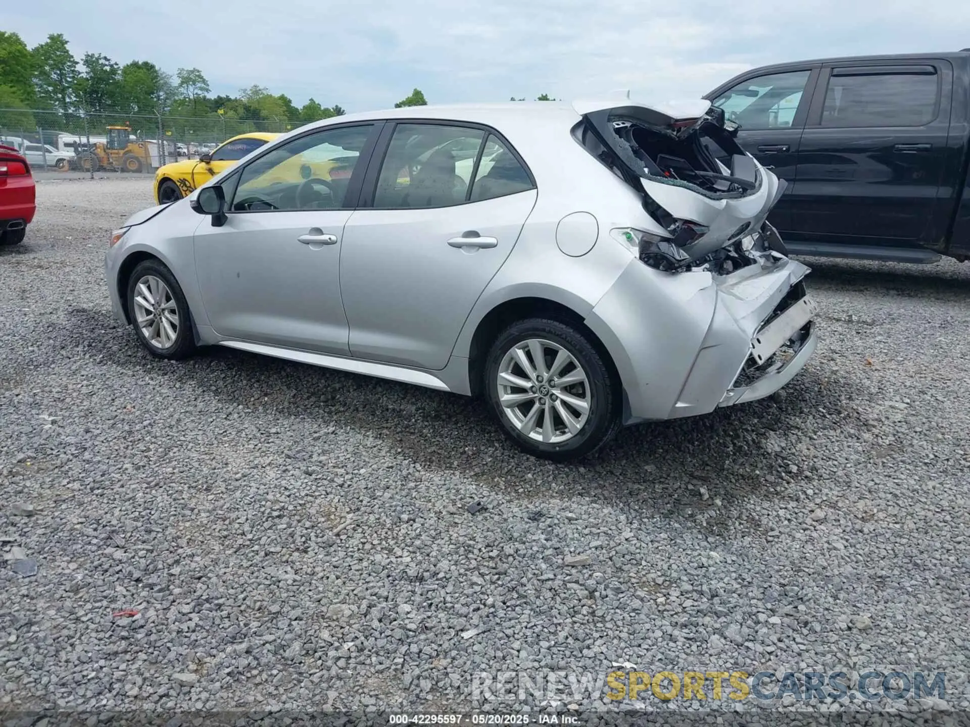 3 Photograph of a damaged car JTND4MBE6P3201993 TOYOTA COROLLA 2023
