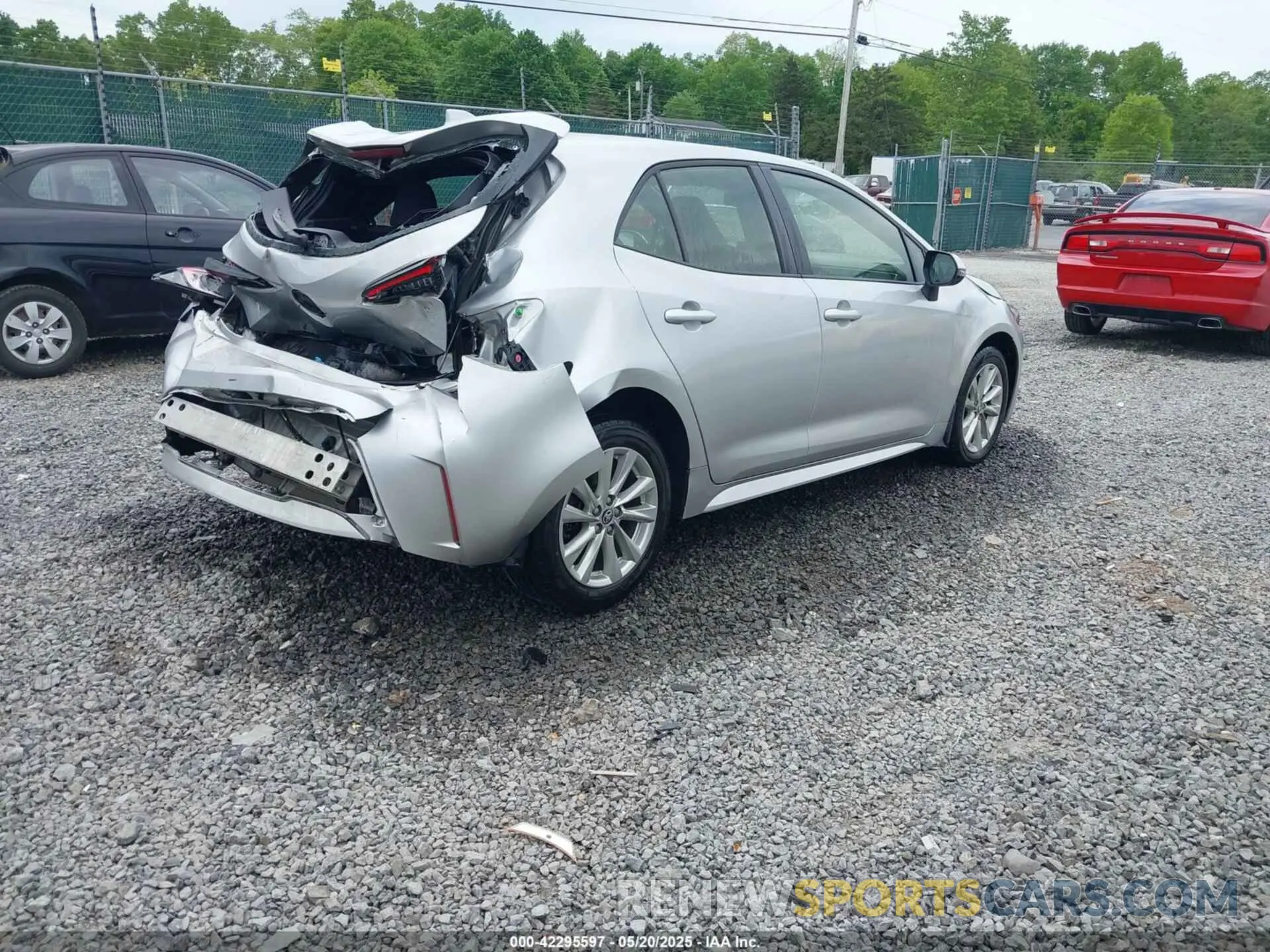 4 Photograph of a damaged car JTND4MBE6P3201993 TOYOTA COROLLA 2023