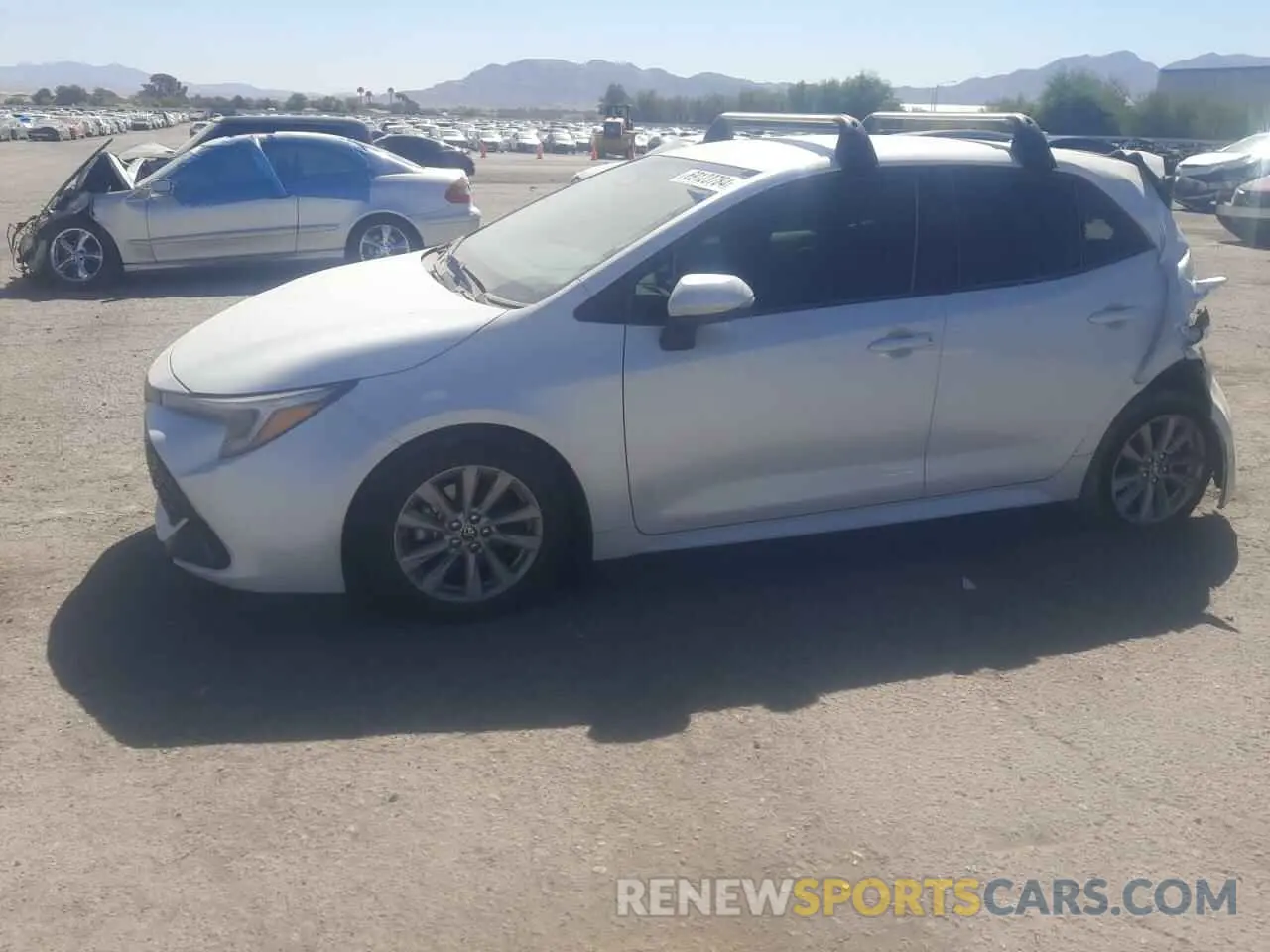 1 Photograph of a damaged car JTND4MBE6P3209320 TOYOTA COROLLA 2023