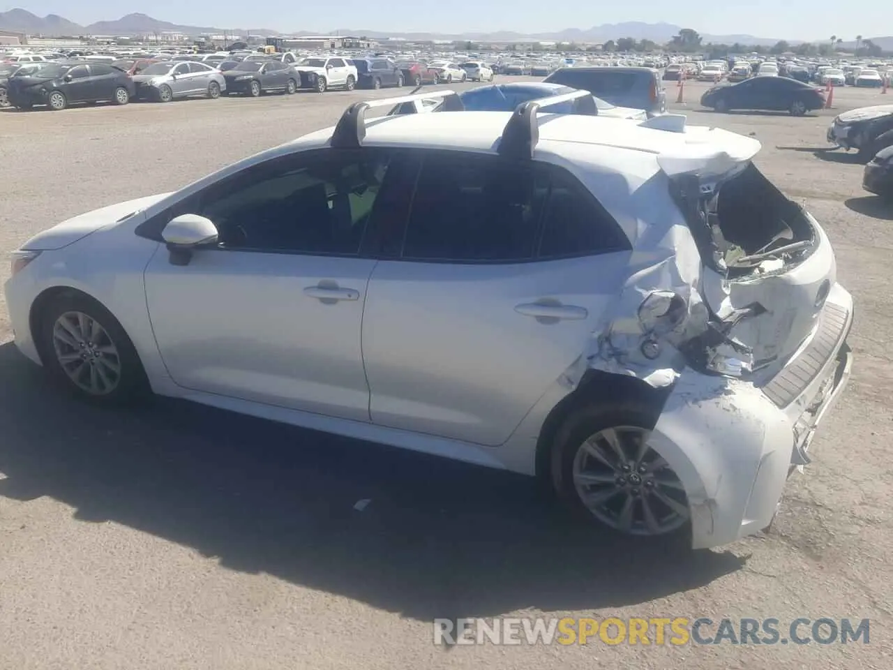 2 Photograph of a damaged car JTND4MBE6P3209320 TOYOTA COROLLA 2023