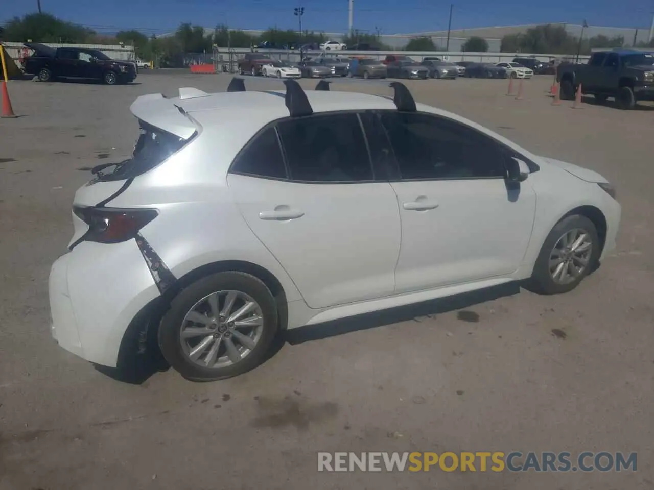 3 Photograph of a damaged car JTND4MBE6P3209320 TOYOTA COROLLA 2023