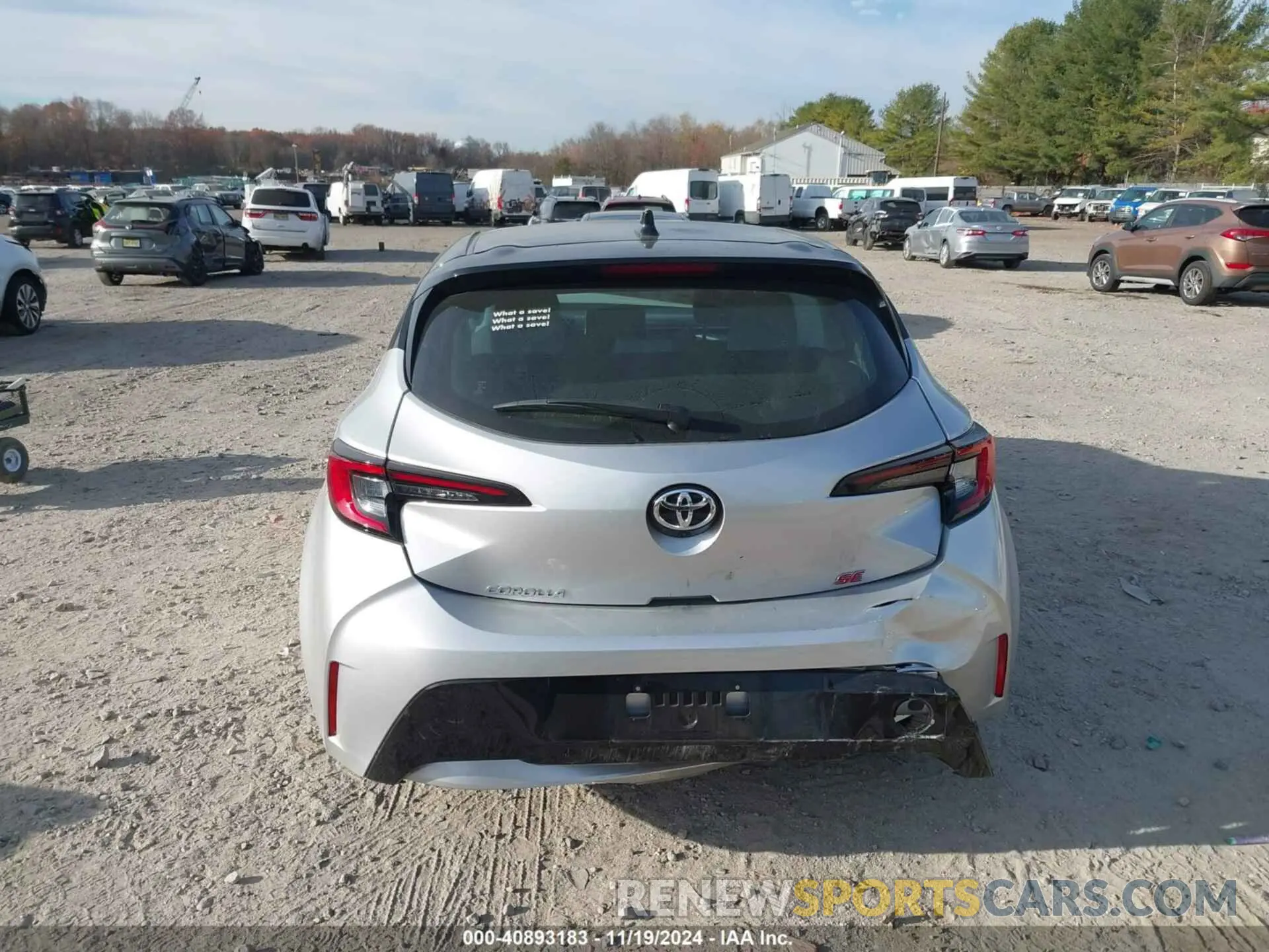 16 Photograph of a damaged car JTND4MBE7P3195279 TOYOTA COROLLA 2023