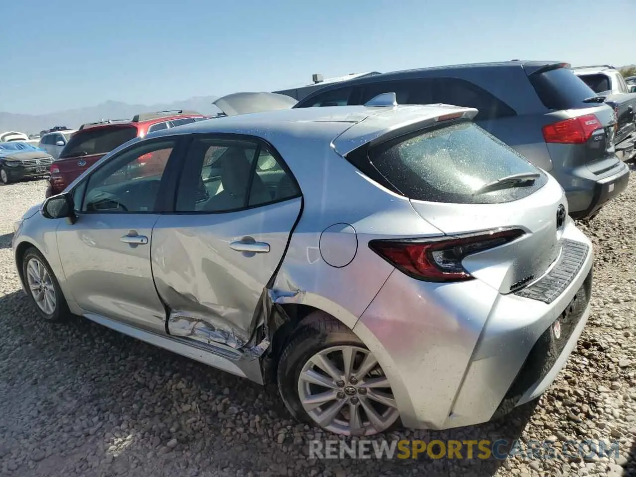 2 Photograph of a damaged car JTND4MBE7P3197470 TOYOTA COROLLA 2023
