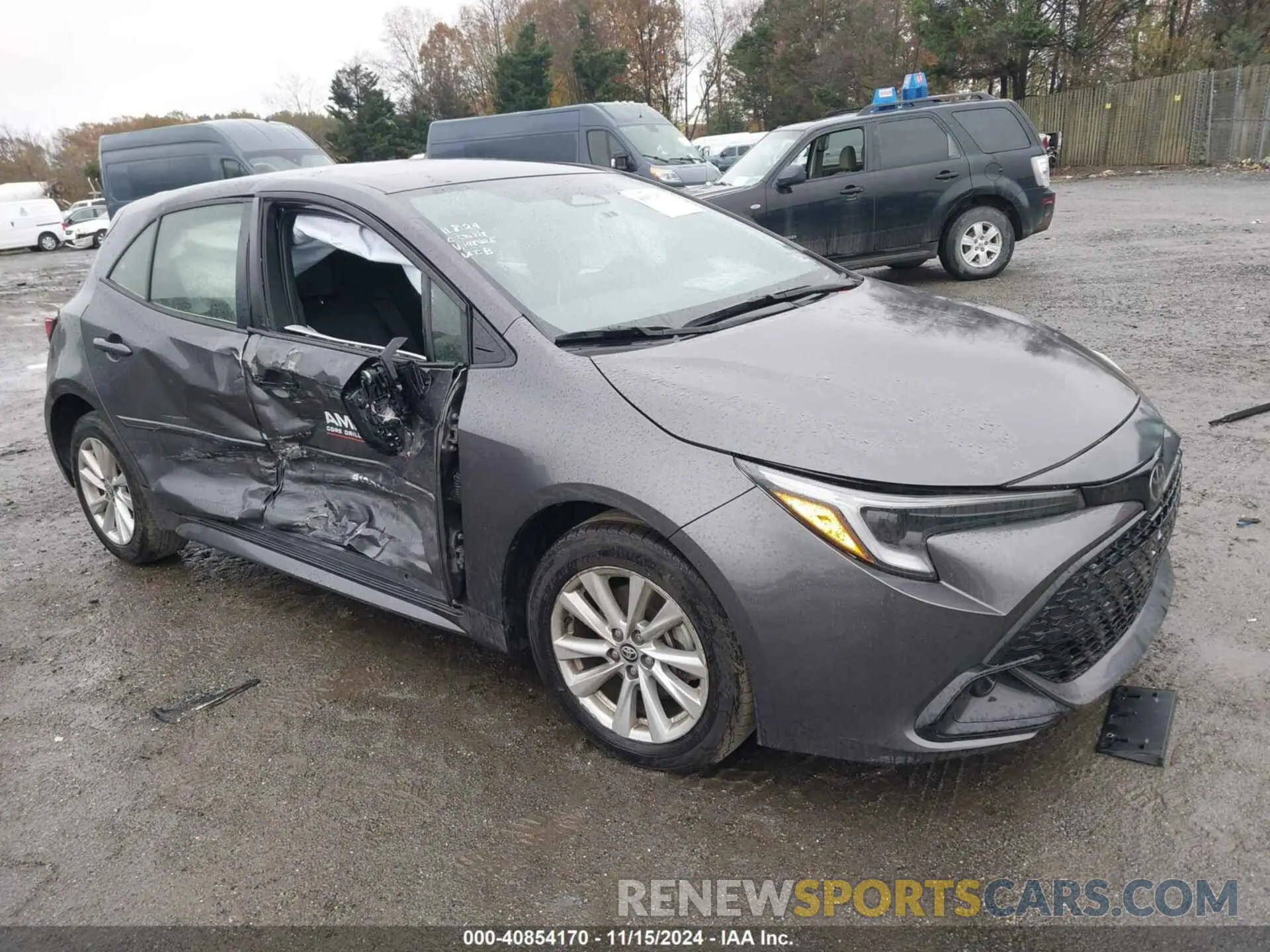 1 Photograph of a damaged car JTND4MBE7P3198425 TOYOTA COROLLA 2023