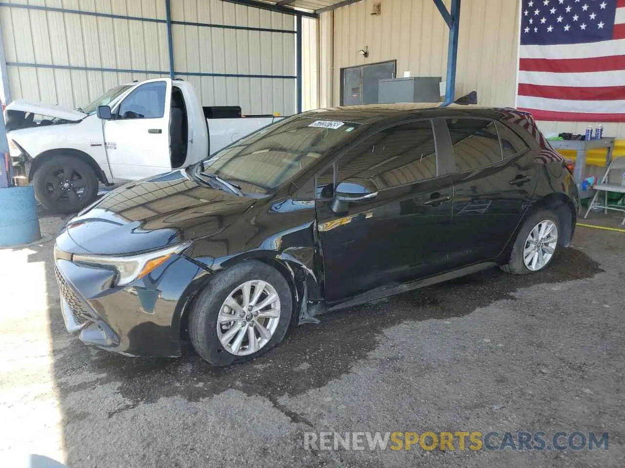 1 Photograph of a damaged car JTND4MBE7P3200755 TOYOTA COROLLA 2023