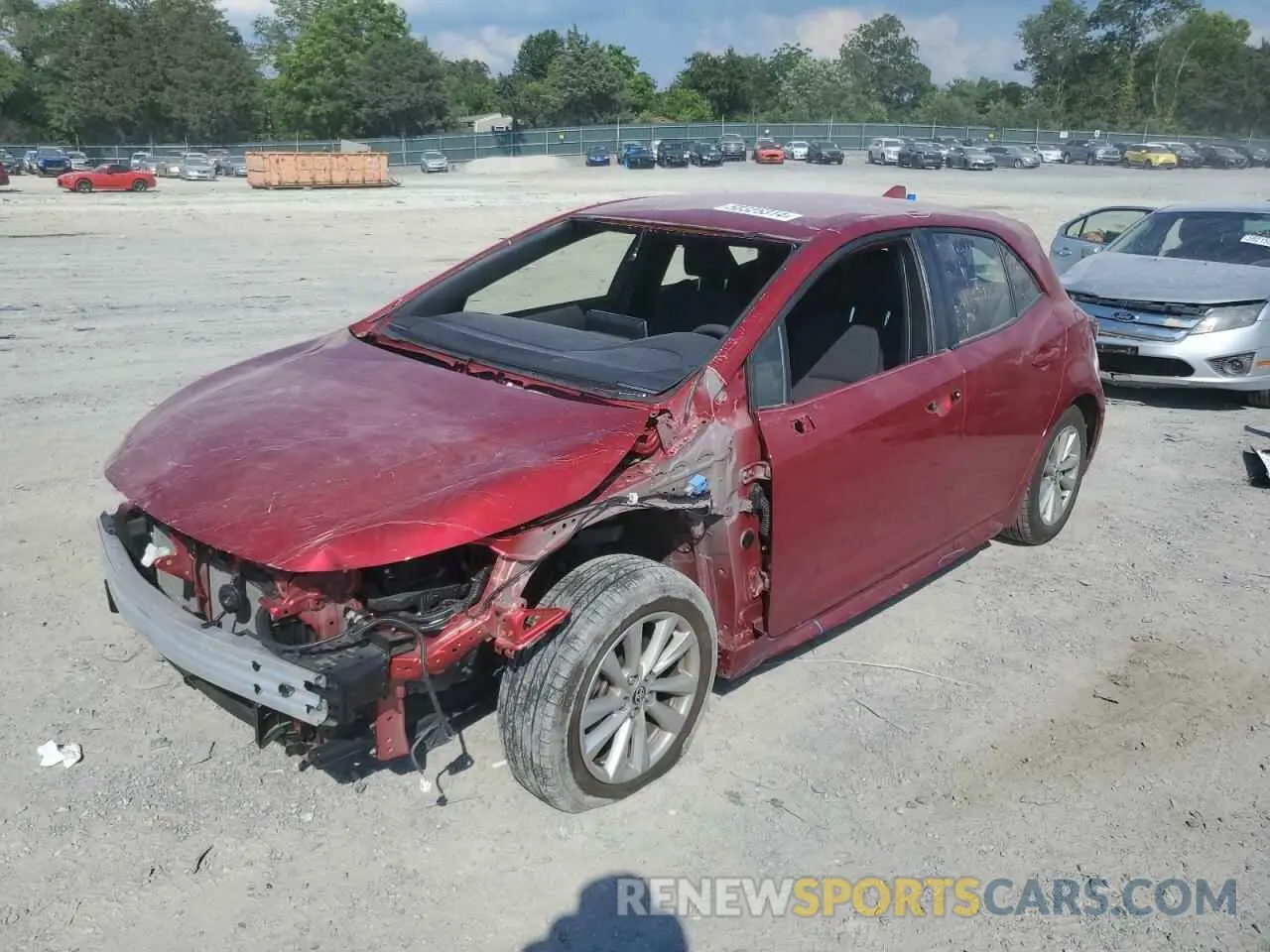 1 Photograph of a damaged car JTND4MBE7P3202277 TOYOTA COROLLA 2023