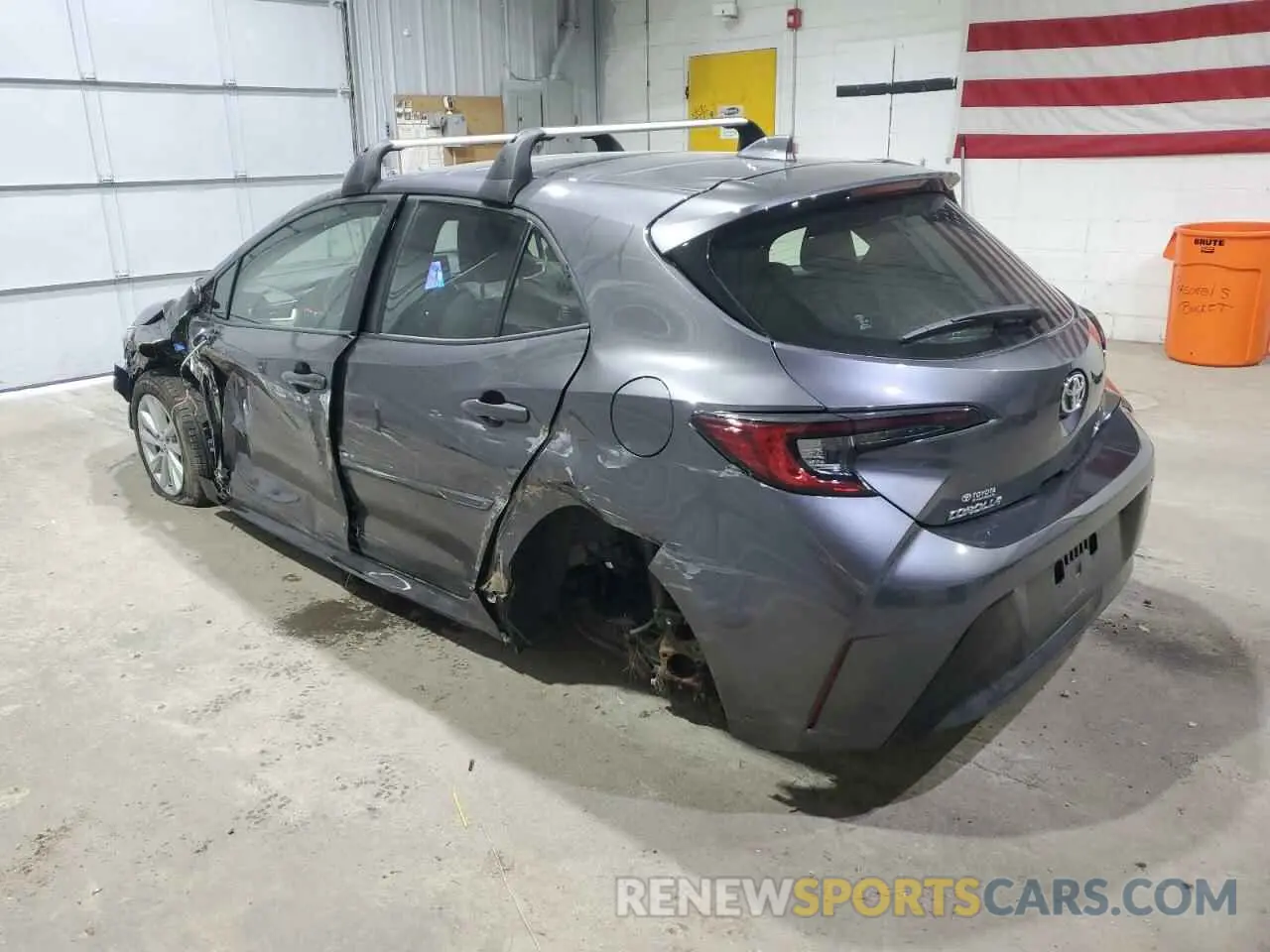 2 Photograph of a damaged car JTND4MBE8P3207293 TOYOTA COROLLA 2023