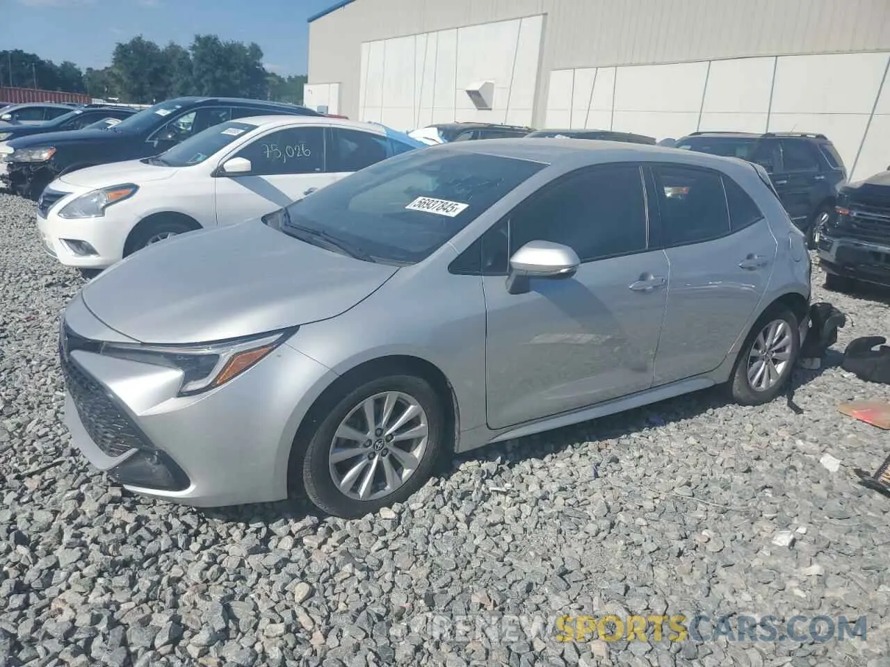1 Photograph of a damaged car JTND4MBE8P3210890 TOYOTA COROLLA 2023