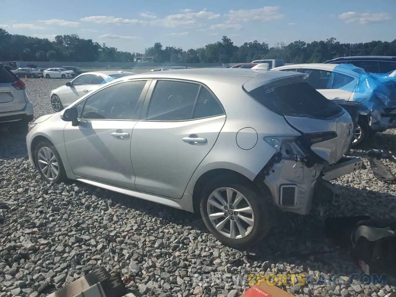 2 Photograph of a damaged car JTND4MBE8P3210890 TOYOTA COROLLA 2023