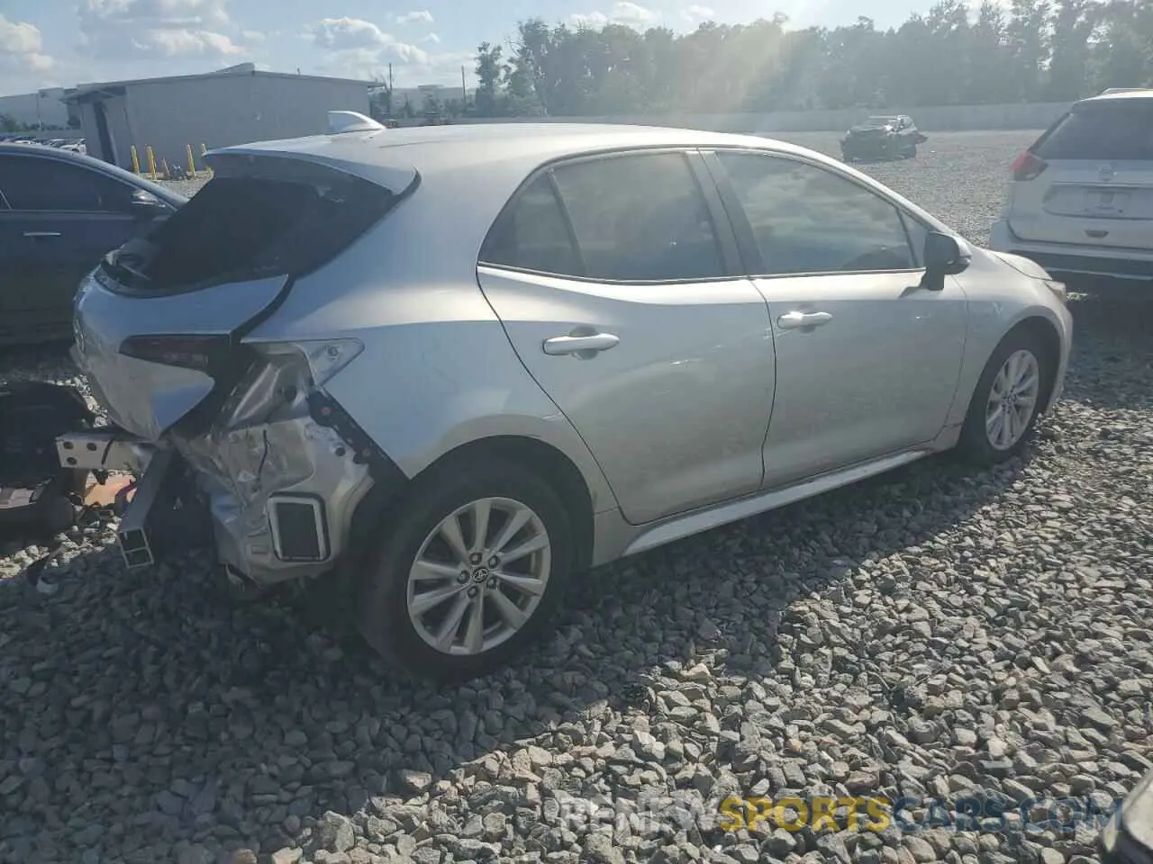 3 Photograph of a damaged car JTND4MBE8P3210890 TOYOTA COROLLA 2023