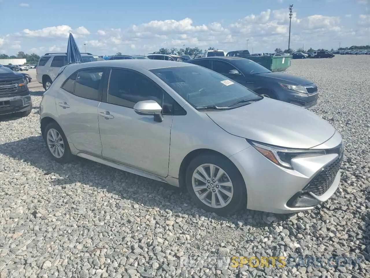 4 Photograph of a damaged car JTND4MBE8P3210890 TOYOTA COROLLA 2023