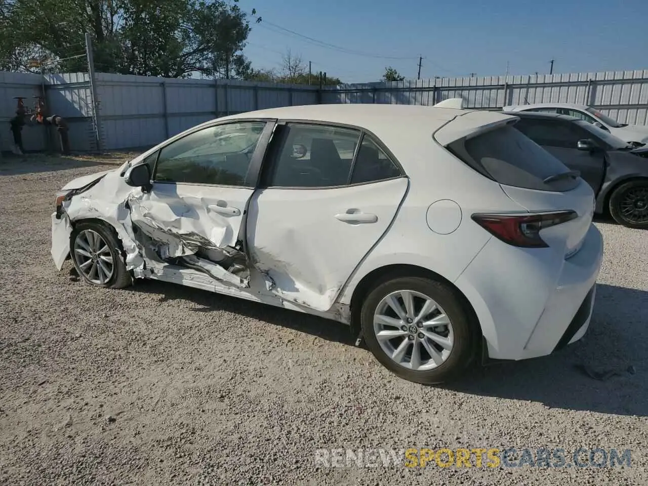 2 Photograph of a damaged car JTND4MBE8P3212543 TOYOTA COROLLA 2023