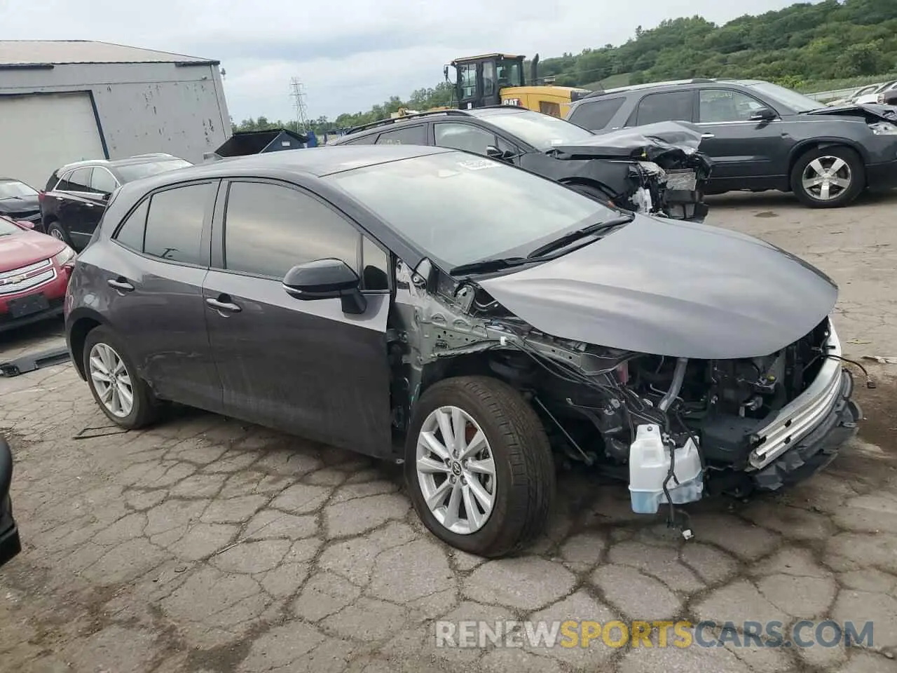 4 Photograph of a damaged car JTND4MBE8P3213031 TOYOTA COROLLA 2023