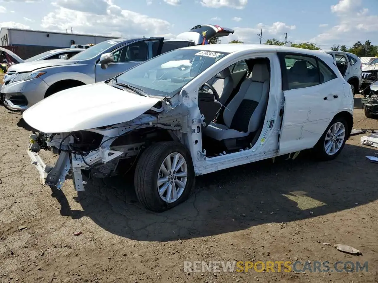 1 Photograph of a damaged car JTND4MBE9P3195753 TOYOTA COROLLA 2023