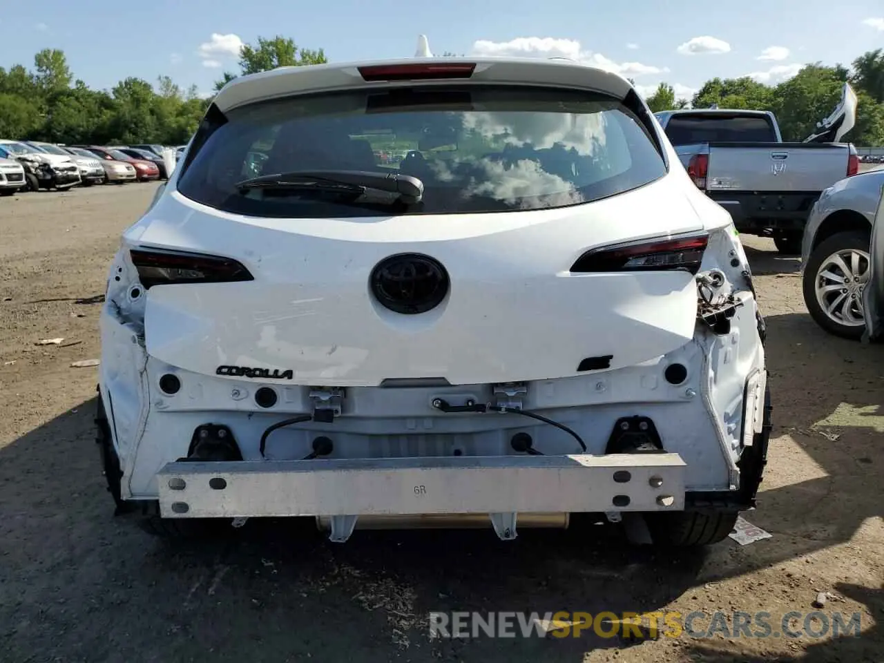 6 Photograph of a damaged car JTND4MBE9P3195753 TOYOTA COROLLA 2023