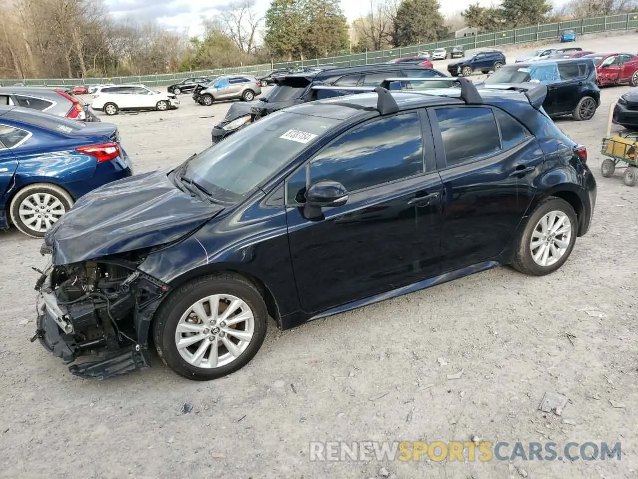 1 Photograph of a damaged car JTND4MBE9P3198622 TOYOTA COROLLA 2023