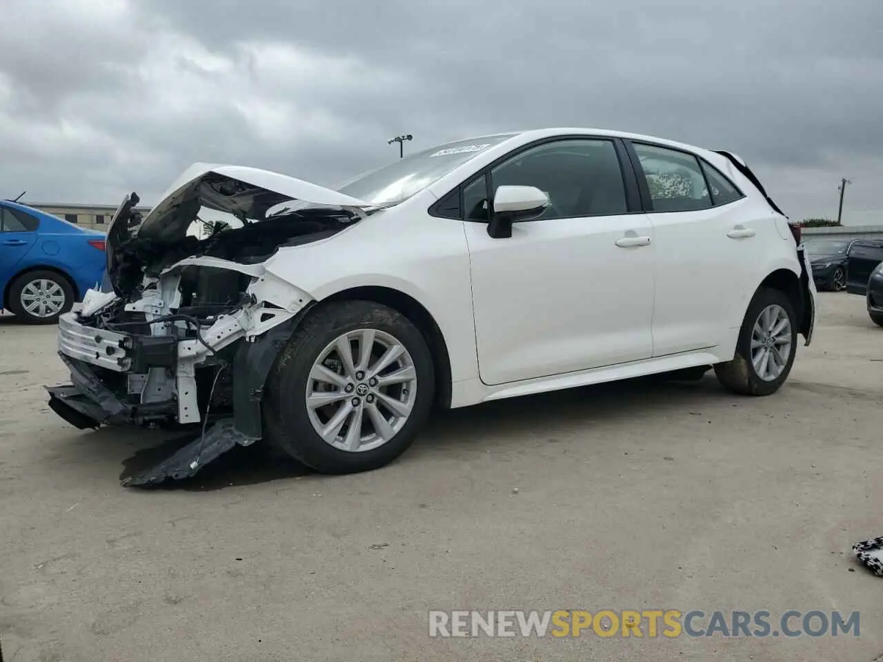 1 Photograph of a damaged car JTND4MBE9P3207772 TOYOTA COROLLA 2023